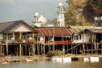 la mosque du village flottant des Moken. Cliquer sur la photo pour agrandir