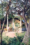 Lodge en brousse africaine