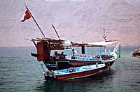 Un dhow omanais vers Khasab - Cliquez sur la photo pour agrandir