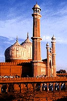La grande mosque Jama Masjid  Delhi (version Hamiltonienne)