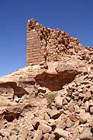 Photo des ruines d'un chateau des croiss