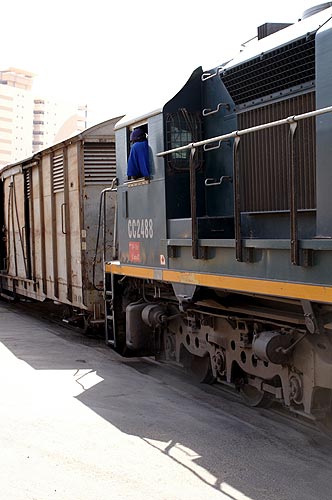 Le train pour Bamako (un dpart par semaine depuis Dakar)