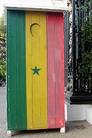 Une gurite au palais du prsident - Cliquez pour agrandir en 500x350