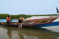 Dans le delte du fleuve Saloum - Cliquez pour agrandir