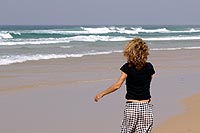 Sur les plages du Paris-Dakar (Lac-Rose) - Cliquez pour agrandir
