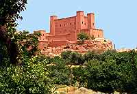 Un ksar sur la route des 1000 kasbah