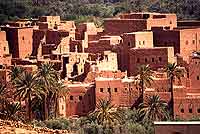 Un ksar (village fortifié)
