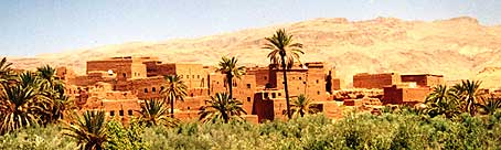 Un ksar dans le sud marocain