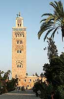 La mosquée Koutoubia à Marrakech