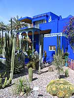 cliquez pour entrer et visiter les jardins Majorelle, 
