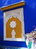 Le clbre bleu Majorelle