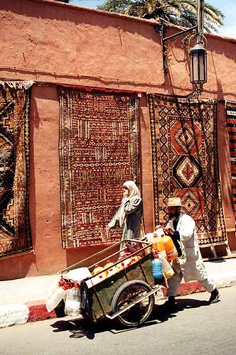 Photo de tapis marocains  Marrakech