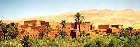 Un village de kasbah est un ksar