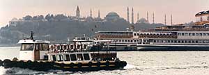Photo du port d'istanbul - Le Bosphore et la Corne d'Or